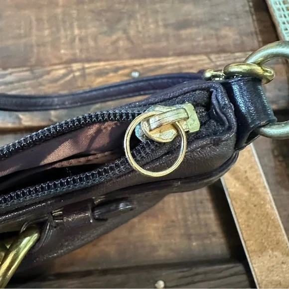 バッグ Vintage Coach Mini Bag in Purple Leather バッグ Vintage Coach Mini Bag in Purple Leather バッグ Vintage